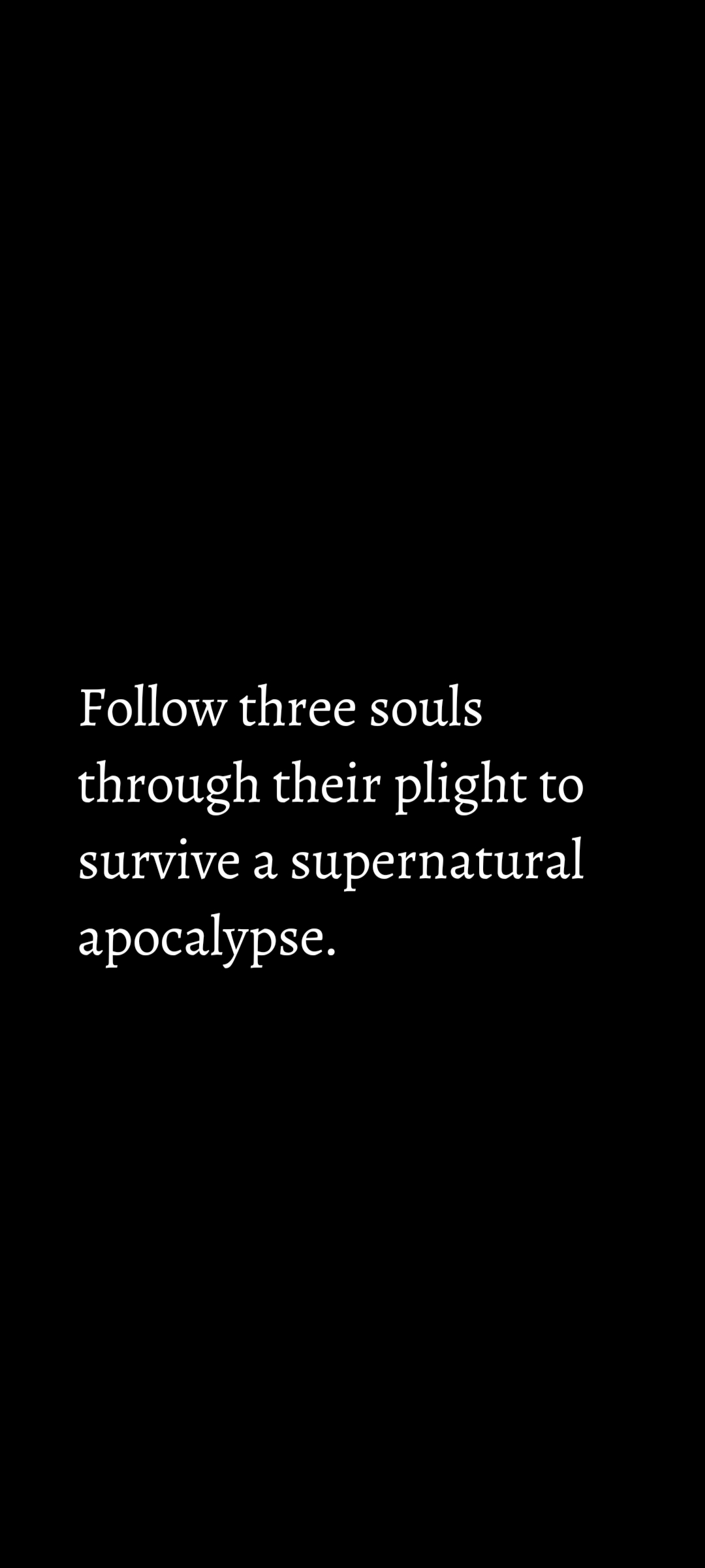 YA Fantasy Book Series Survice a Supernatural Apocalypse